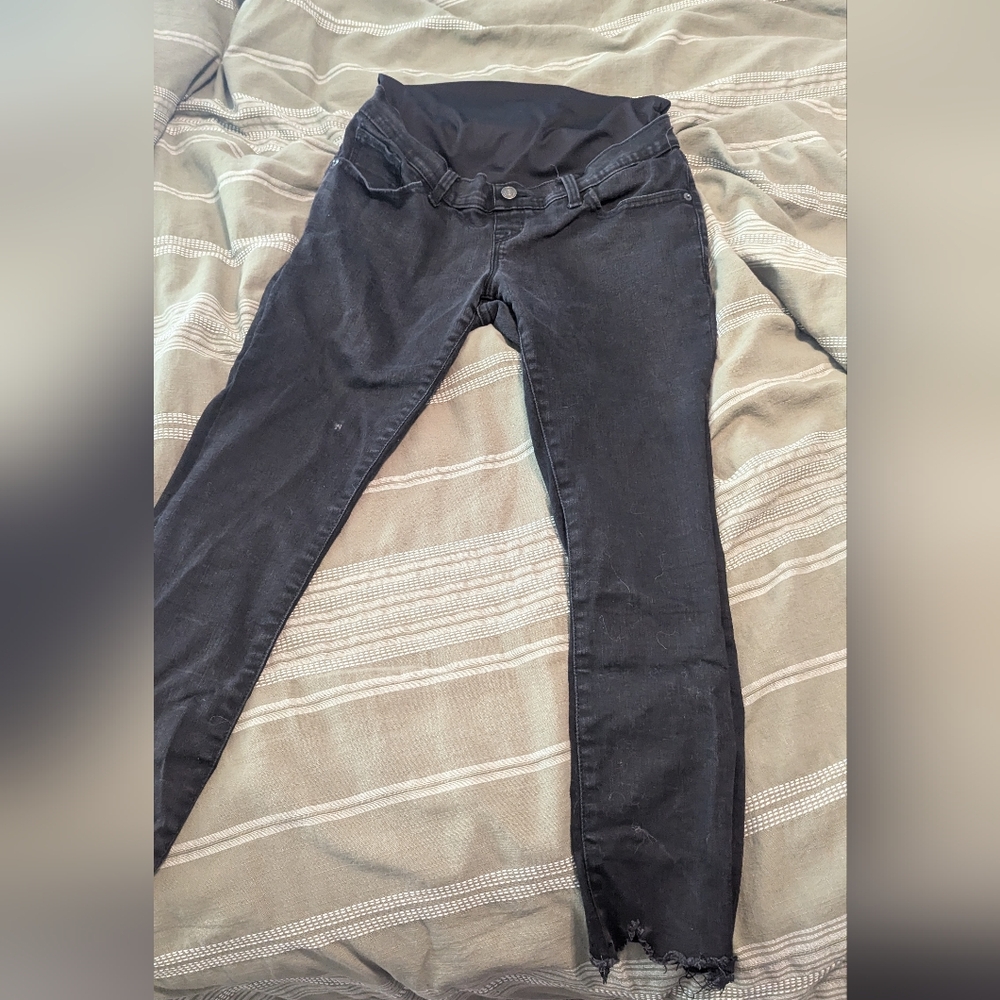 Abercrombie skinny maternity jeans